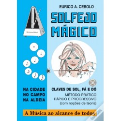 Livro Solfejo Mágico c/CD