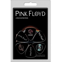 Conjunto 6 palhetas Pink Floyd
