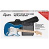 Fender Squier Affinity Stratocaster HSS Azul Kit