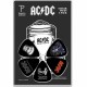 Conjunto 6 palhetas ACDC3