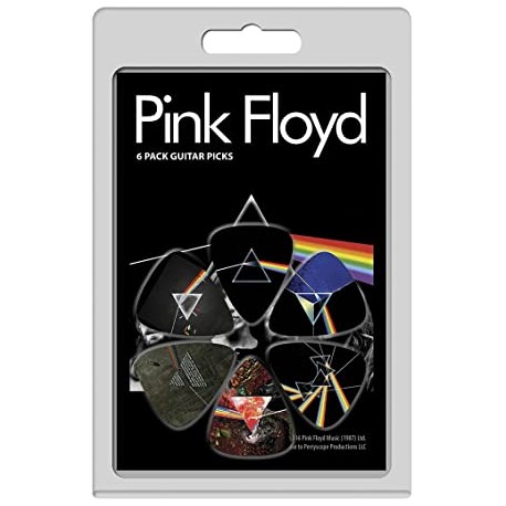 Conjunto 6 palhetas Pink Floyd 3