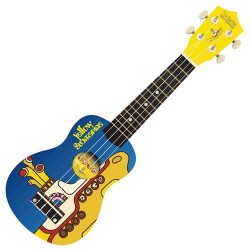 Ukulele Vintage The Beatles Azul