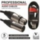 CABO MICROFONE XLR 5M