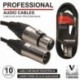 Cabo Microfone XLR 10MTS